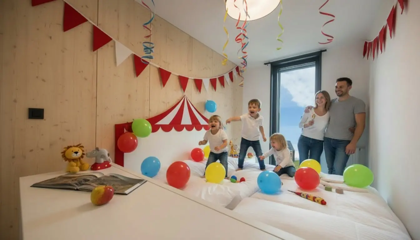 Detský apartmán: Deň detí plný cirkusovej zábavy