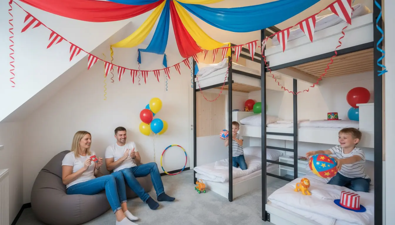 Detský apartmán: Deň detí plný cirkusovej zábavy